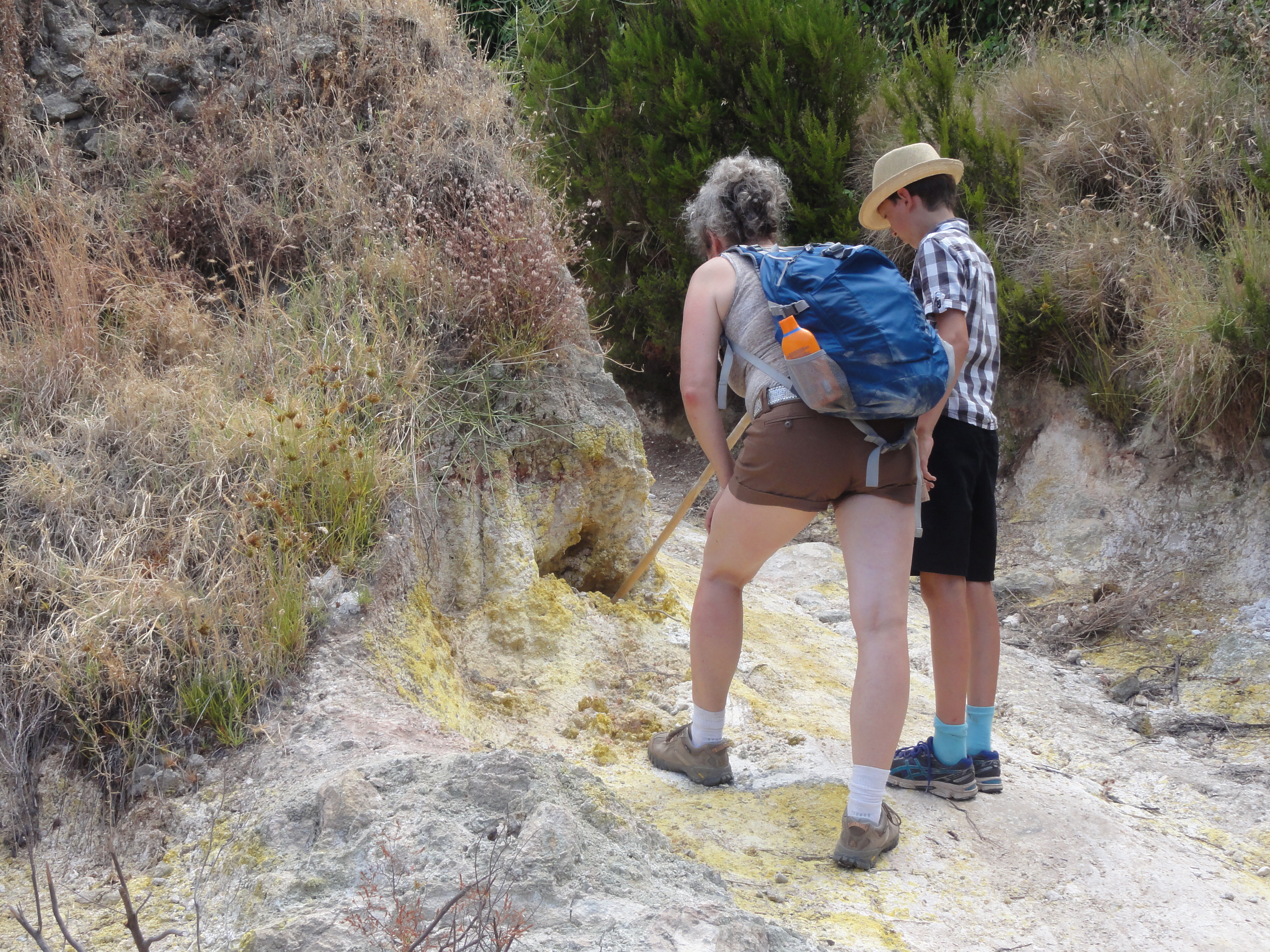 Fumarolen – Auswirkungen des Vulkanismus auf Ischia